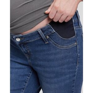 NWT Gap Maternity Inset Panel Skinny Jeans Medium Wash Size 32 / 14